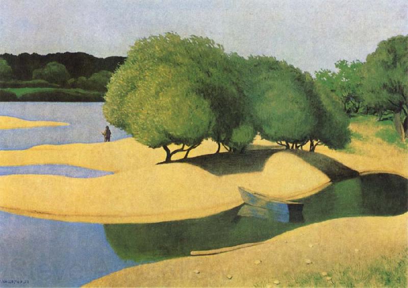 Felix  Vallotton Sandbanks on the Loire